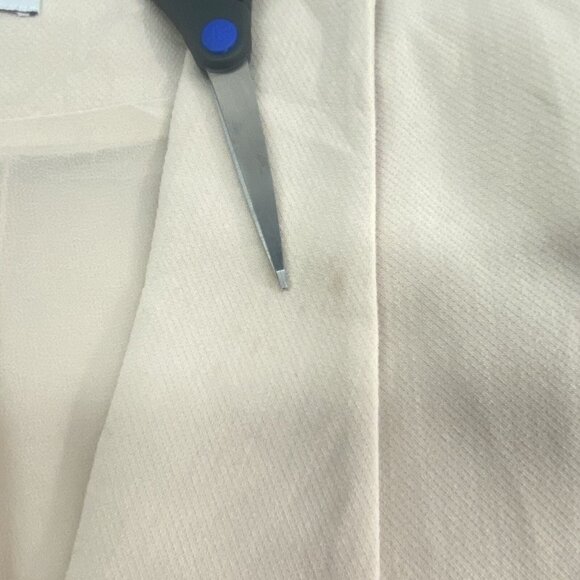 MADISON MARCUS Women Open Front Blazer Sz M Nude Long Sleeve Professional C-31 - Picture 13 of 13